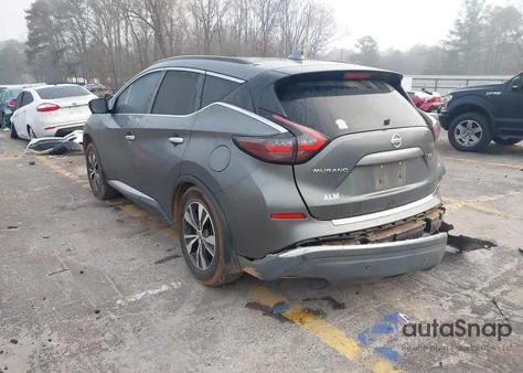 2019 Nissan Murano Sv z USA, uszkodzony, nr VIN 5N1AZ2MJXKN142186